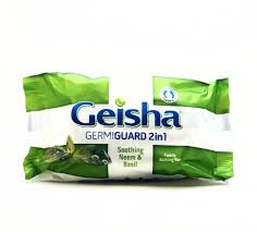 Geisha Soap Germ guard 2 In 1 Soothing Neem & Basil 125g